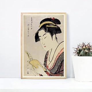 Quadretti Da Parete Utamaro Kitagawa