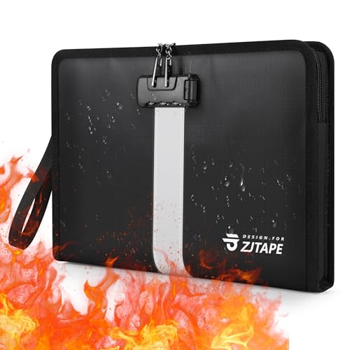 Bolsa de Archivo ignífuga e Impermeable con Cerradura - Bolsa ign...