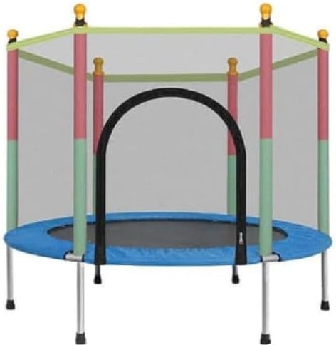 KEA- Outdoor Exercise Trampoline with Safety Enclosure Net and Spring Pad