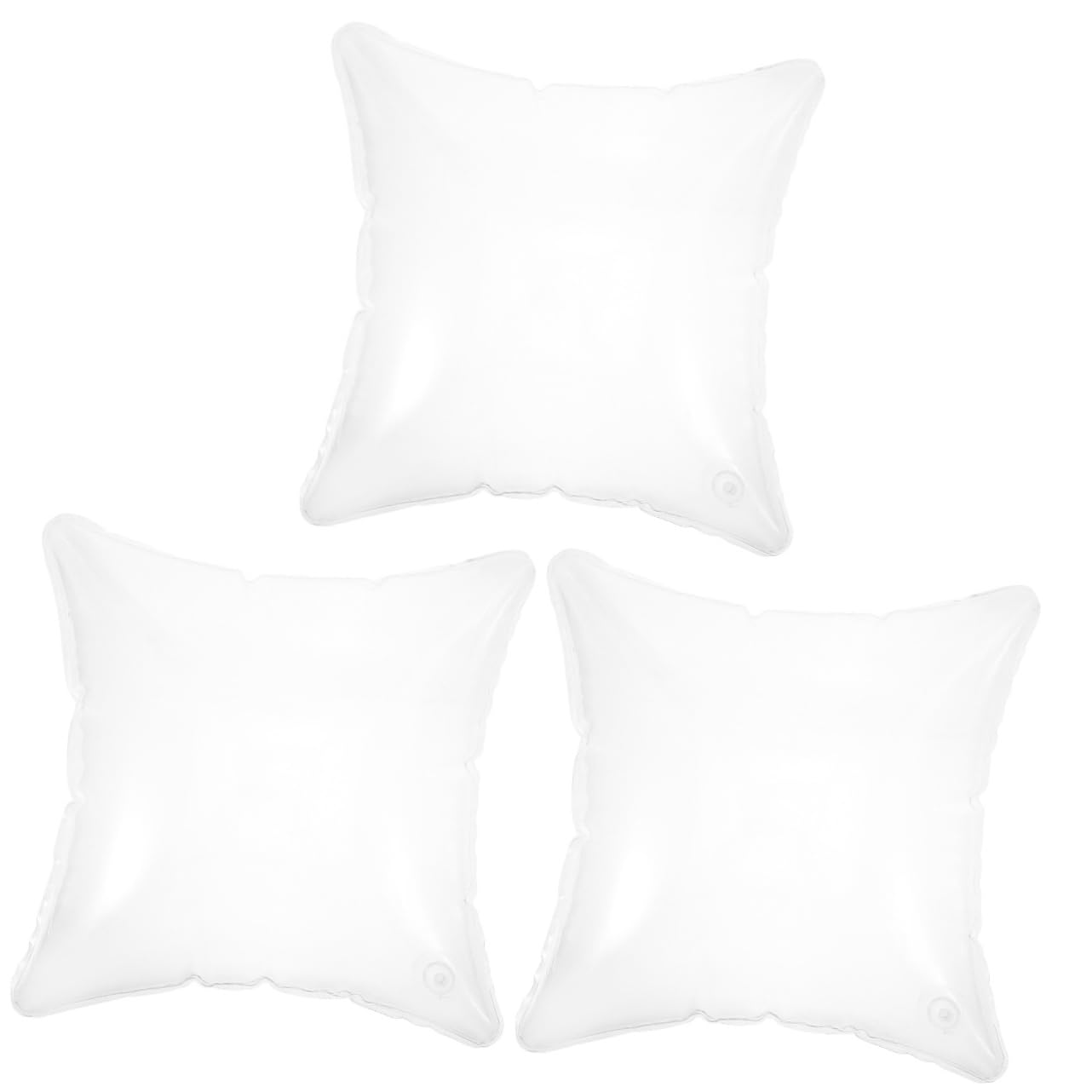 TOPBATHY 3 Pièces Oreiller Gonflable Oreiller De Camping Gonflable De Remplissage d'air Pliable Coussins pour Canapé Lit s Transparent Insert Équipement