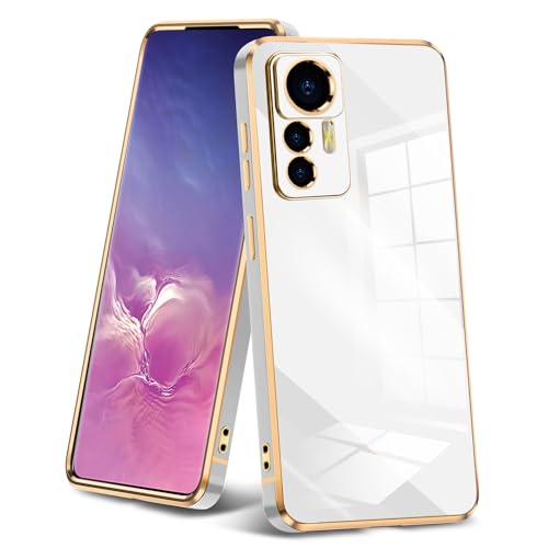 Xiaomi 12T Pro �p �P�[�X �N���A �ϏՌ� TPU �P�[�X �����Y�ی� �\�t�g�P�[�X ���� ���b�L���H ���C�����X�[�d �V���I�~12T Pro �p �J�o�[ ���b�v�z�[���t�� ���^ �y�� ���b�L�g �z���C�g/�S�[���h JP2-95