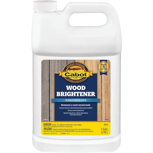 Cabot 1 Gal. House & Deck Wood Brightener Concentrate 8003