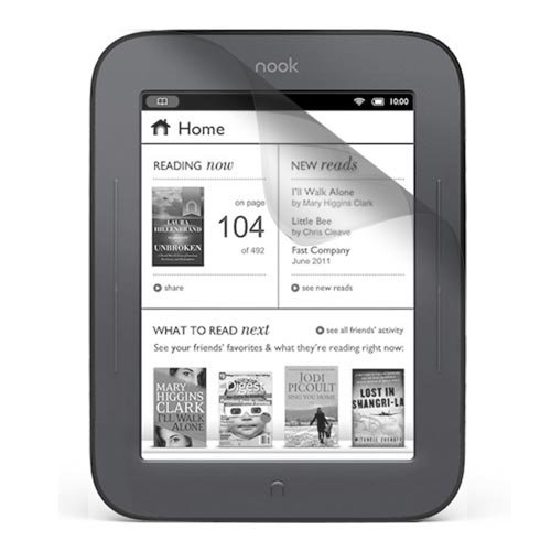 Skque Screen Protector Guard For All New NOOK 2 Touch Screen Display