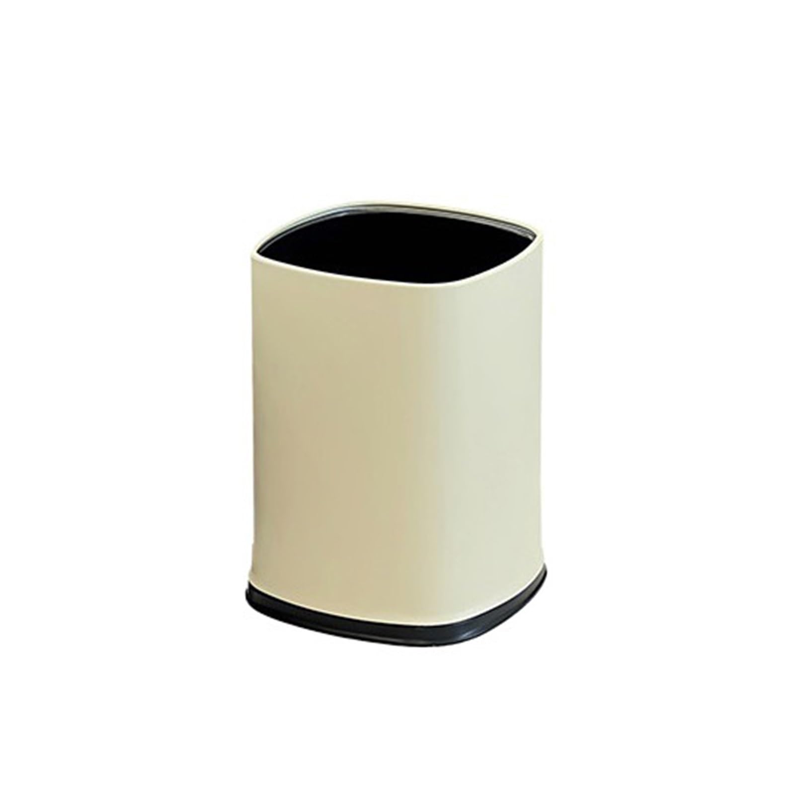 Waste Bins Large High Capacity OpenTop Trash Can For The Living Room Kitchen Bedroom And Bathroom(White)