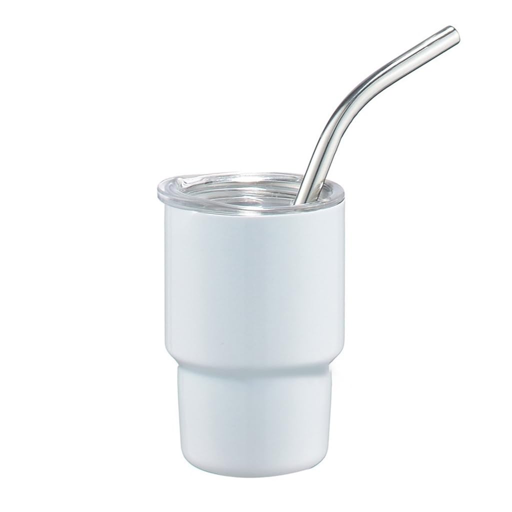 XAGMODSHN Mini Tumbler Stainless Steel Travel Mug Portable Car Cup With Lid And Straw Small Water Bottle Coffee Cup Drinkware