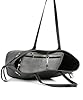AOSSTA Womens Tote Bags For School Large City Bag Design Roomy Shoulder Bag for Work Shopping Travel (Black) #5