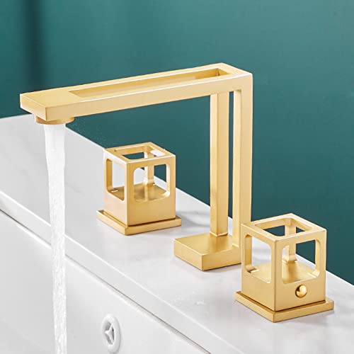 Robinet mitigeur de lavabo 3 trous anti-corrosion en laiton pour remplacer une vieille robinetterie