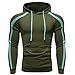 Dressin Slim Fit Hoodie Herren Schlanke Sweatshirt Langarm Sport Style Casual Fitness Training Basic Pullover Kapuzenpullover Herbst Winter Sweatjacke Patchwork Sportjacke OutdoorjackeInnerternet