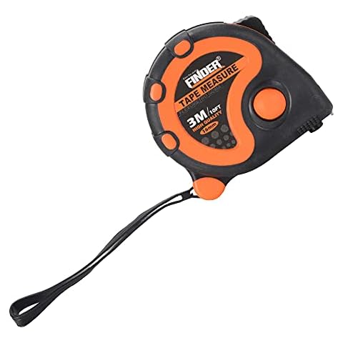 Convy GJ95EU convy-GJ95EU 191395 Inch/Metric Scale Tape Measure 3 Meters/10 Feet, red Cover