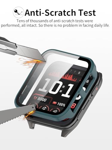 Coque transparente et verte pour Garmin Venu X1 au design intégré - 6