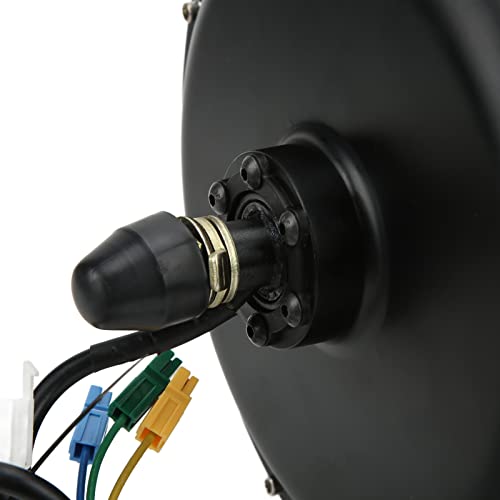 Uxsiya Motor de tração traseira de bicicleta, 48V 1500W 45-55 km/H Motor de roda traseira universal