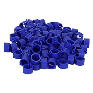 Duiven Ring: 200 Stuks 8mm Duiven Ring Geen Woorden Gevogelte Been Identificeren Voet Ring Clip Duiven Vogel Training…