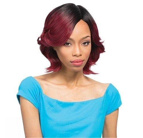 Outre Quick Weave ECO Synthetic Wig JUNE: DRBLU (Blue Hair with dark Root)