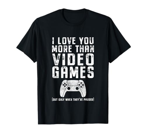 I Love You More Than Video Games Gamer Valentines Day