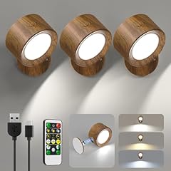Walnut Wood-3 Color Temp Light