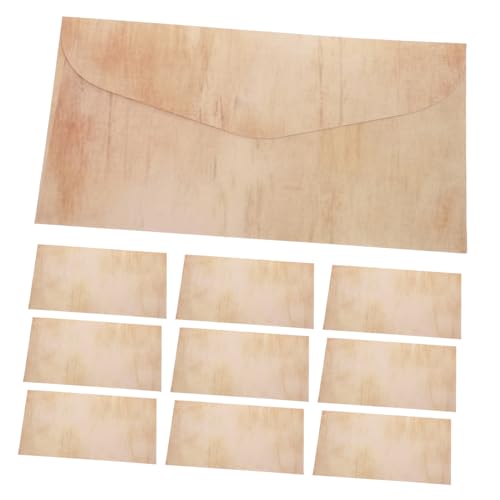Housoutil 10 Piezas sobre de la vendimia sobres sobre de estilo occidental papel para escribir cartas antiguas papel antiguo para imprimir envío de envíos papelería de correo aéreo vintage