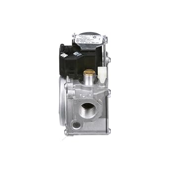Gas Valve, NG/LP, Hot Surface, 24 V, Fast Opening,40 Degrees to 175 Degrees F, 1/2 in Inlet Size - 1 Each