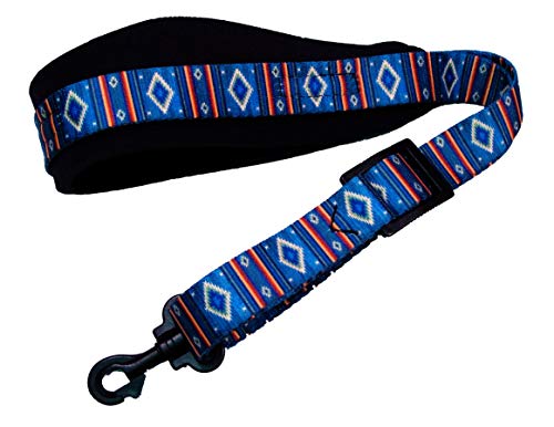 Legacystraps Saxophone Strap with soft neoprene neckpad and spring loaded locking swivel snaphook with Dakota design