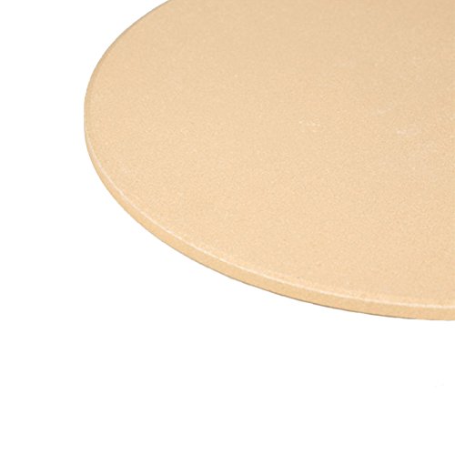 Miniatura 3 de Homdsim Piedra Redonda Para Pizza De 32 Cm, Piedra Para Horno Y Barbacoa 12,6 Pulgadas