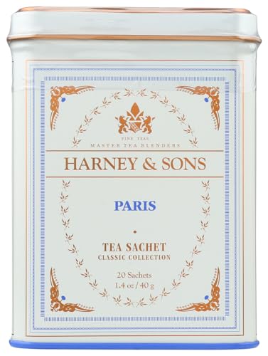 Harney & Sons Black Tea, Paris, 20 Sachets (Pack of 2) - Thumbnail 4