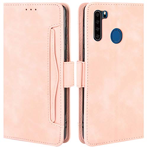 HualuBro Handyhülle für Blackview A80 Pro Hülle, Blackview A80 Plus Hülle Leder, Flip Case Cover Stoßfest Klapphülle Handytasche Schutzhülle für Blackview A80 Pro Tasche (Pink) HualuBro Handyhülle für Blackview A80 Pro Hülle, Blackview A80 Plus Hülle Leder, Flip Case Cover Stoßfest Klapphülle Handytasche Schutzhülle für Blackview A80 Pro Tasche (Pink)