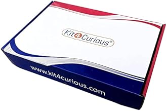 Kit4Curious Super Kit 100 Items in a kit – Science & Fun Innovation Kit with Instruction Manual for 100 Projects