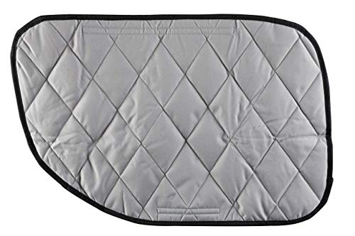 4Knines Car Door Protector for Dogs – Dog Door Cover for Cars, Trucks & SUVs – Set of 2 Guards – Durable, Scratch-Resistant, and Easy to Install – USA-Based Company – One for Each Side (Grey)