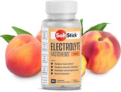 SaltStick Fastchews Buffered Electrolyte Salts Tablet - 60 Count,...