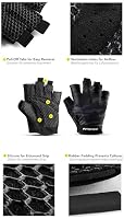Fitgriff® Trainingshandschuhe für Damen und Herren - Fitness Handschuhe für Krafttraining, Kraftsport, Training, Gym, Workout, Lifting Gloves (Camo-Black, 9) – Ansicht 3