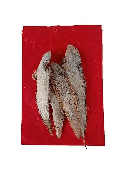 FRESH N AROMA Dry Fish : Dried Sole Fish/Manthal/Nangu-750gm ( )-Naaku Meen/Sohr (Dry Fish/Dried Seafood) Nungu/Mantha