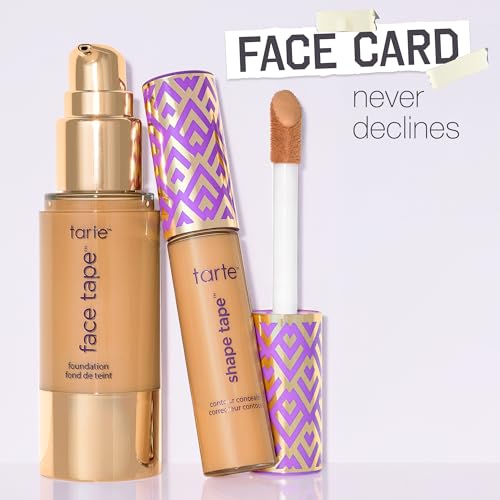 Image of tarte face tape foundation - Full-Coverage 12hr Waterproof Makeup, Hydrating & Smoothing with a Natural Matte Finish for Transfer-Proof Comfortable Long-Wear Foundation, Vegan & Cruelty-Free