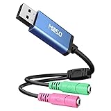 [Breite Kompatibilität] - MillSO externen USB Soundkarte ist kompatibel mit Windows 10/8.1/8/7/Vista/XP, Surface 3 Pro, Linux, Raspberry Pi, IOS 8.6, PS5, PS4 usw. (HINWEIS: Bei Kompatibilitätsproblemen wenden Sie sich bitte an unseren warmen 24-Stunden-Kundensupport.)