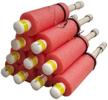 Tilt Fishing Jugs with Weight Rhodes Jugs 10 Pack - Ready to go C...