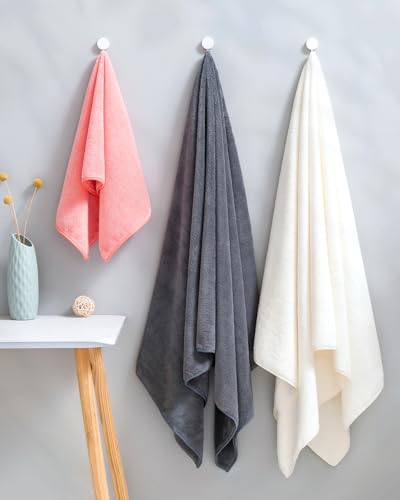 Lumimi Towel Set of 8 Very Soft Microfiber 4 Bath and 4 Hand Towels Quick Dry Light Weight for Bathroom Gym Salon, 8 Pack Multicolour A - Cosy Home Interiors Lumimi Towel Set of 8 Very Soft Microfiber 4 Bath and 4 Hand Towels Quick Dry Light Weight for Bathroom Gym Salon, 8 Pack Multicolour A - Image 7