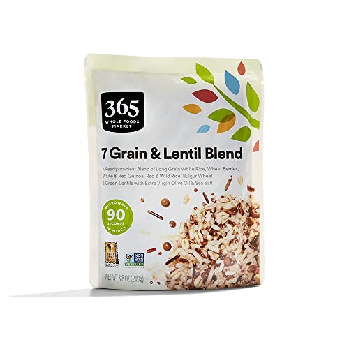 ★365 by WFM 7 Grain Lentil Blend, 8.8oz Microwavable Pouch