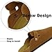 Replacement Rivet for Boston Footbed Clogs Shoes,Button for Classic Suede Cork Clog Potato Shoes Women Men|Easy to Install 4 Pack (Red Bronze)