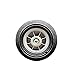 8" x 2.5" Flat Free Hand Truck Dolly Wheel Only with a 2.5" Centered Hub and Ball Bearings - 440 lbs Capacity per Wheel - Service Caster Brand