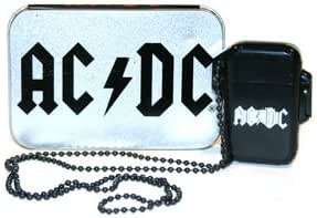 Amazon.com: AC/DC Cigarette Lighter with Tin, Case and Ball Chain ...