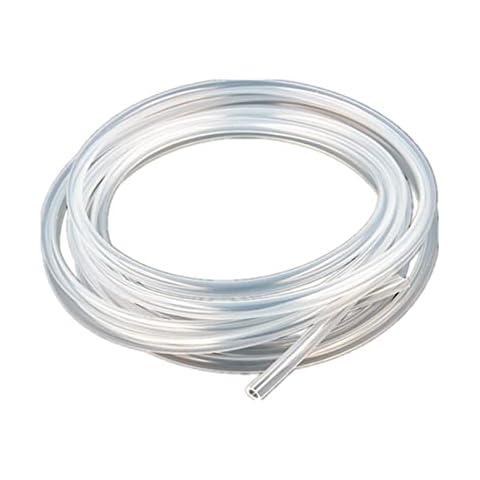 TOP-VIGOR Silicone Tubing 5/16" ID x 25/64" OD 3.28 Feet Length, Food Grade Silicone Rubber Tube Soft Silicone Hose High Temp for Home Brewing, Wine Making, Aquaponics, Water Pipe, Pump Transfer Cover