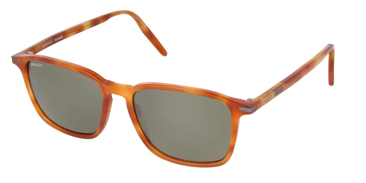 Serengeti8933 Acetate Lenwood, Shiny Dark Havana