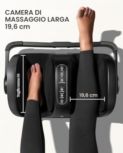 RENPHO Massaggiatore piedi Shiatsu 4 in 1