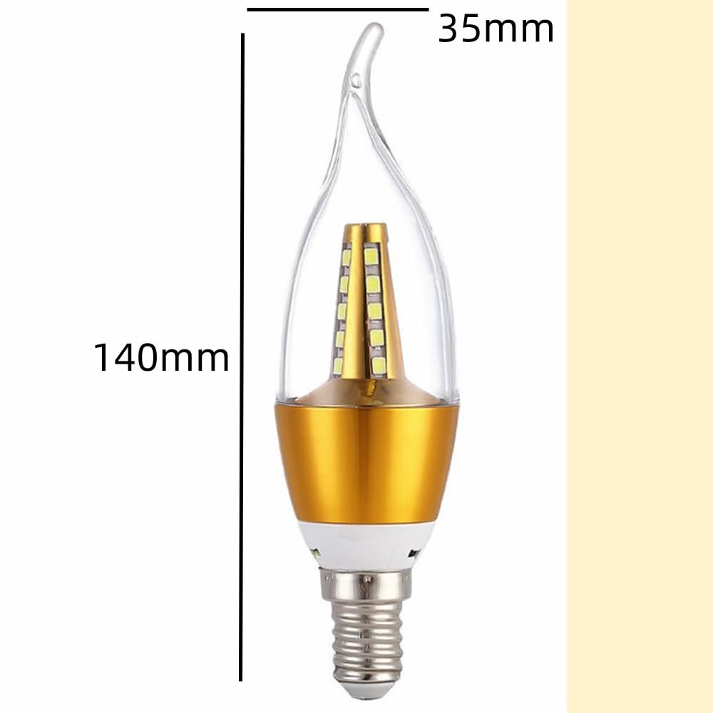 10Pièces 7W E14 Ampoule De Maïs LED Lampe À Économie D'Énergie Bougie Ampoule Spotlight Lampe Suspendue Hôtel Lampe Décoration Maison Cuisine Lampe De Table,Cold white