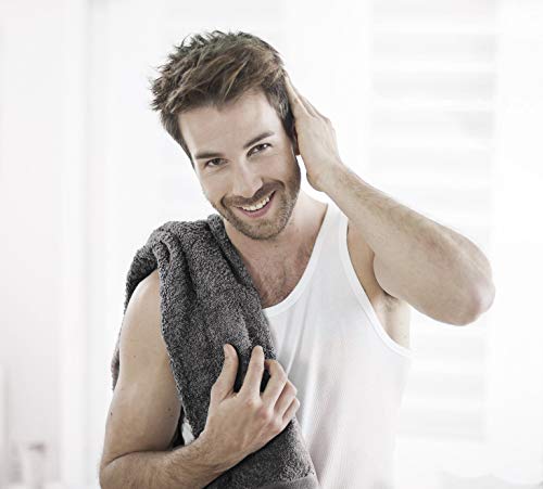 Talvania Luxury Bath Towels - 100% Ring Spun Cotton 650 Gsm Big Hotel Bath Towel Set Of 4 Perfect For Pool Spa, Bathrooms (Charcoal) #TOP5