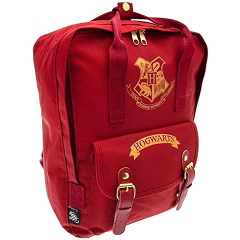 Harry Potter Kids Backpack Hogwarts - Boys Girls Unisex School Bag - Children Canvas Daypack Camping Rucksack - Spacious Sleepover Holiday Laptop Satchel Cover