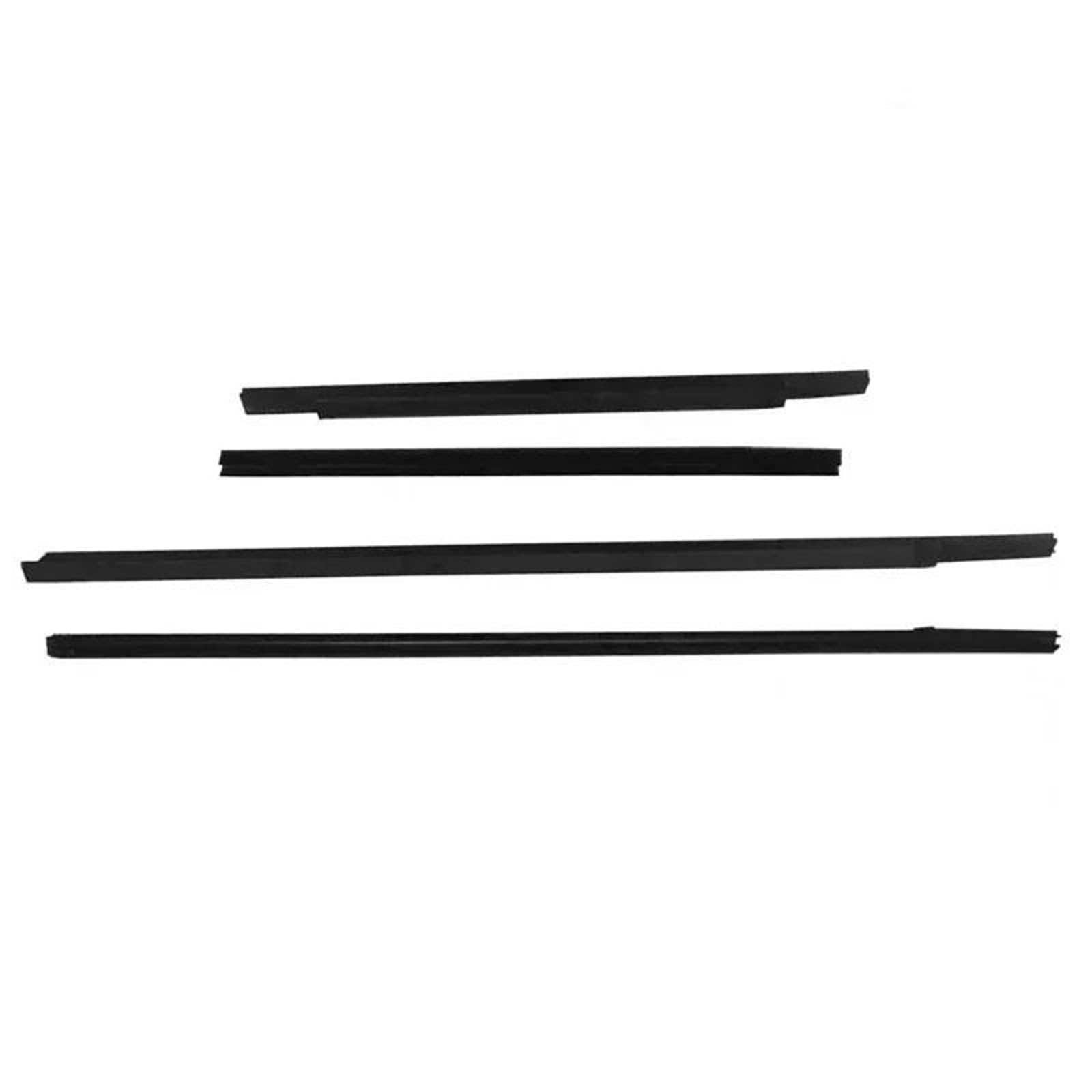 Snwdbh One Color Car Window Sealing Strip For Nissan For Frontier For Navara D22 For Crew For Cab 4Door Weatherstrip Door Glass Moulding Belt Exterior Belt