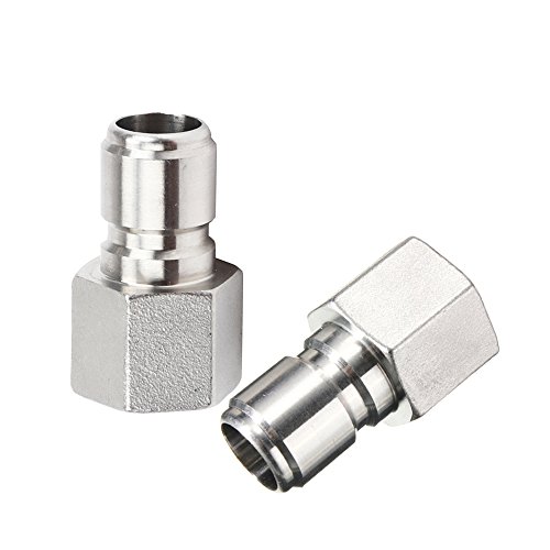 2Pcs Stainless Steel Female Quick Disconnect FPT 1/2