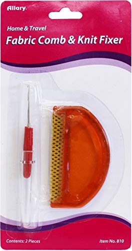 Allary Fabric Comb And Knit Fixer Set répare les fils tirés