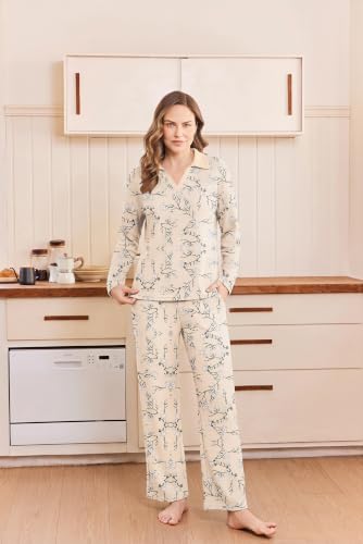 Women's 2-Piece Long Sleeve Pajama Set - image 2