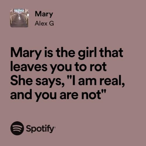 Mary - Alex G (slowed) cover art