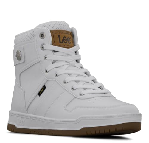 Image of Lee Men's Noah Hi Retro Court Fashion Sneaker